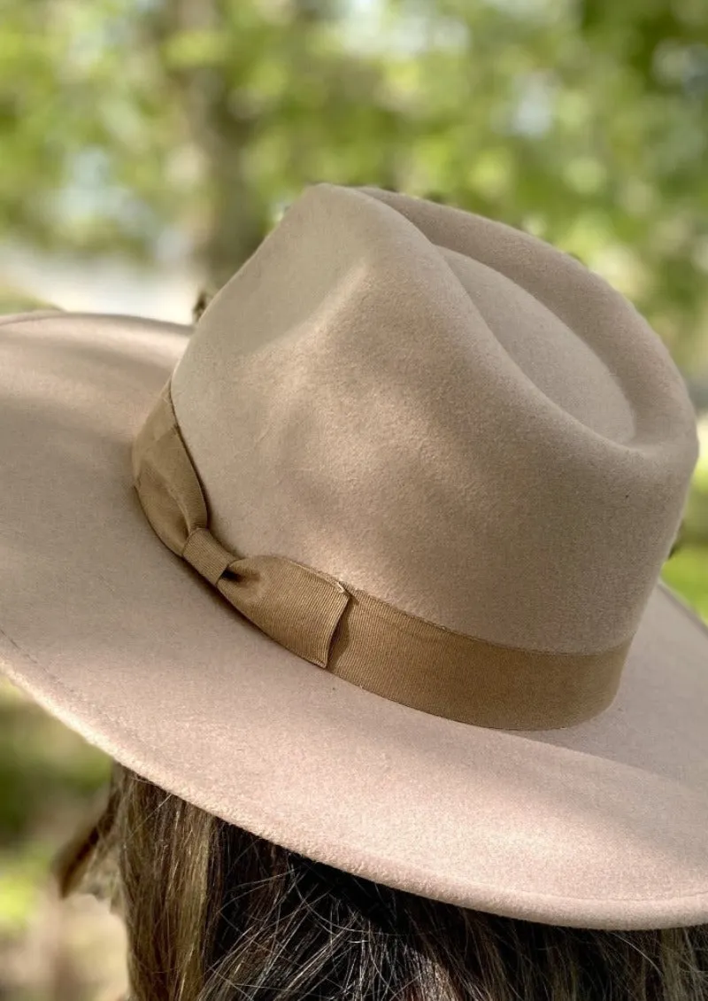Temecula Fedora Hat Womens Wide Brim