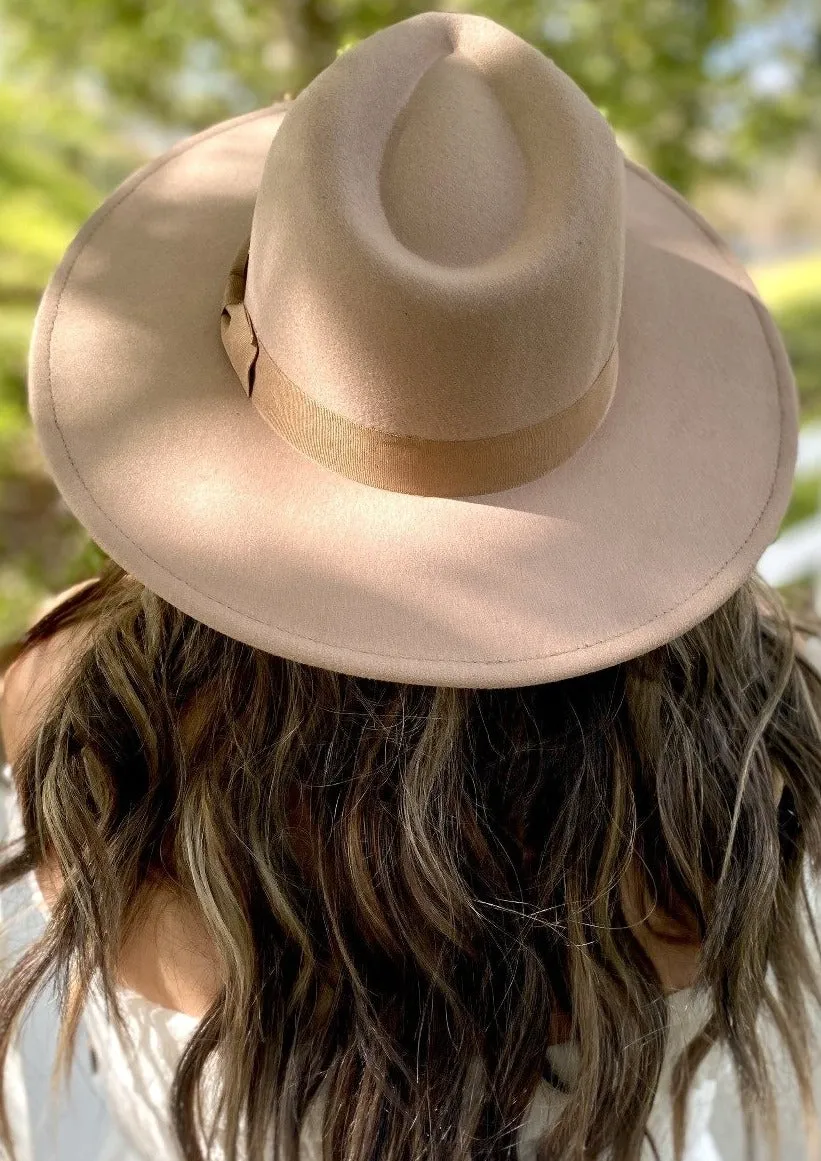 Temecula Fedora Hat Womens Wide Brim