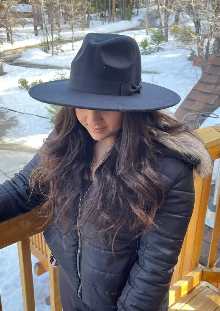 Temecula Fedora Hat Womens Wide Brim