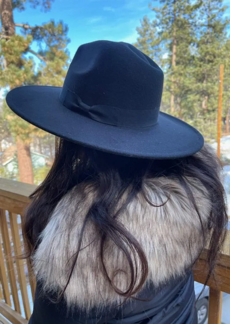 Temecula Fedora Hat Womens Wide Brim