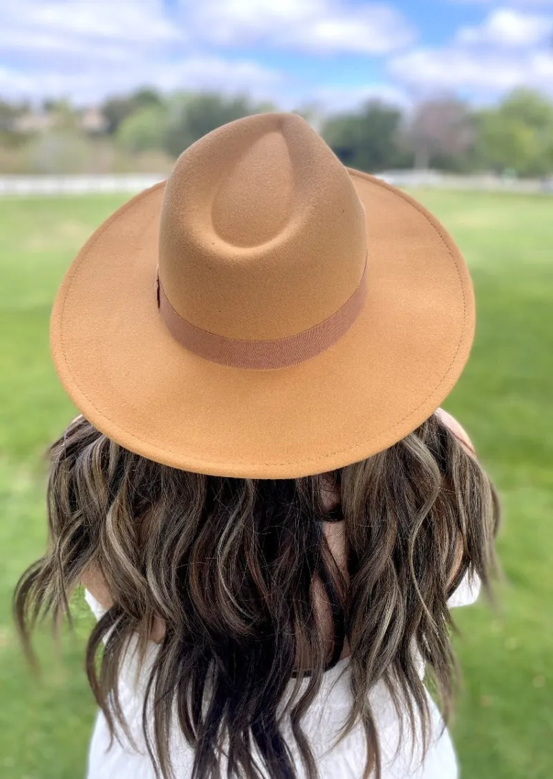 Temecula Fedora Hat Womens Wide Brim