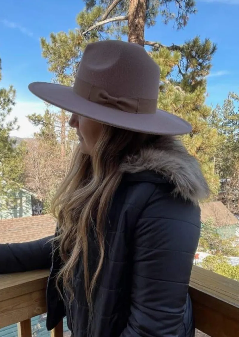 Temecula Fedora Hat Womens Wide Brim