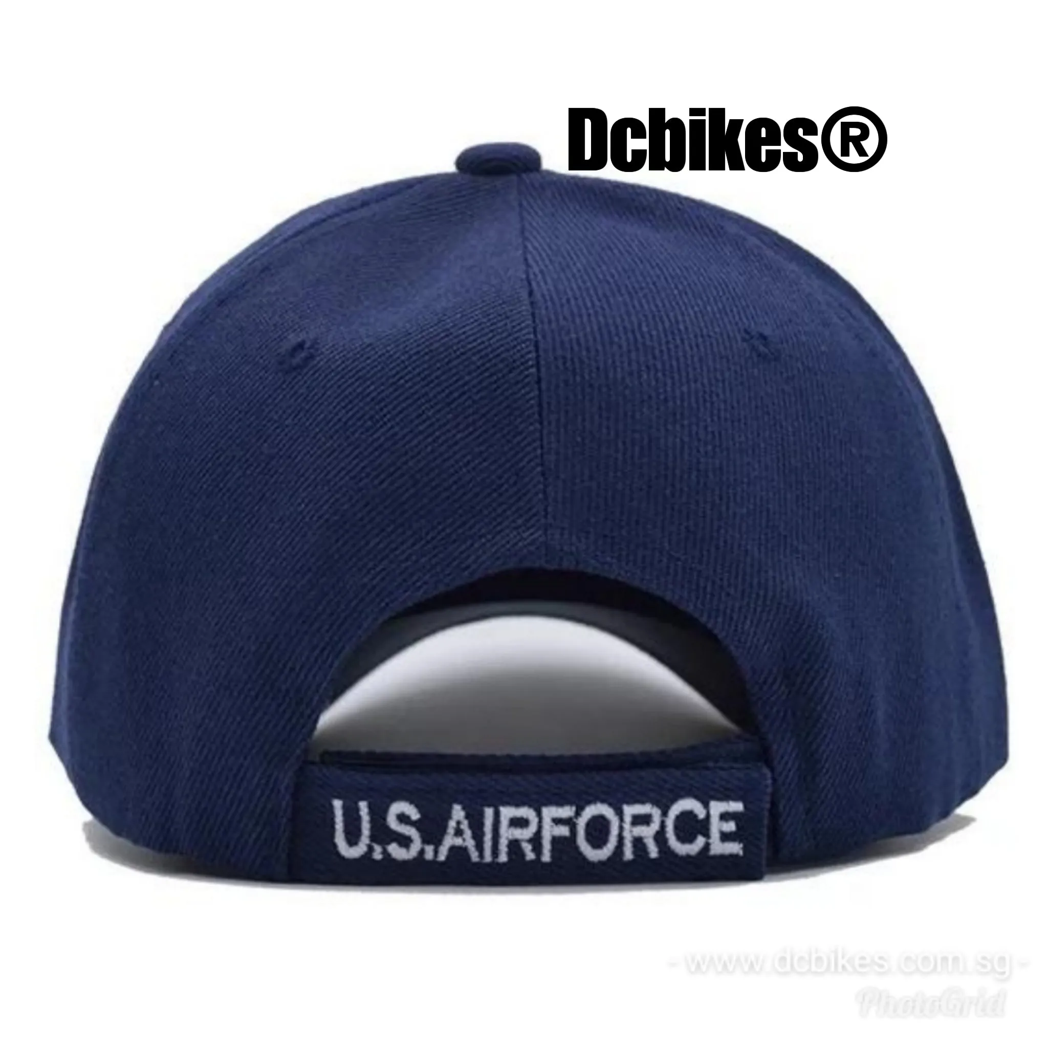 US Air Force Pilot Trucker Navy Blue Black Baseball Cap
