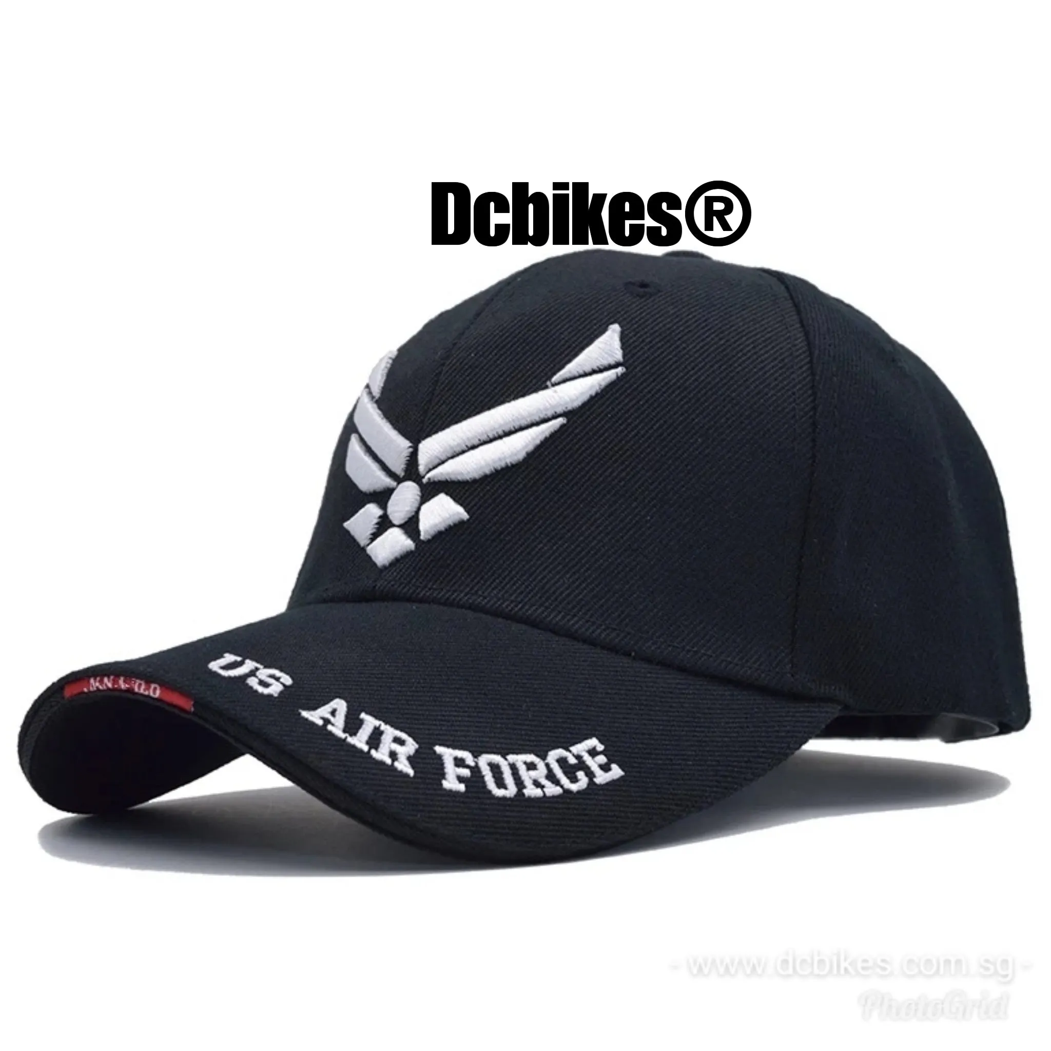 US Air Force Pilot Trucker Navy Blue Black Baseball Cap