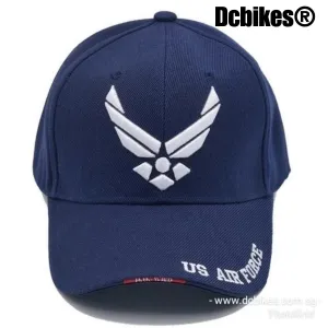 US Air Force Pilot Trucker Navy Blue Black Baseball Cap