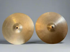 Used Zildjian 60's A 14" Hi Hats T-990g B-1312g