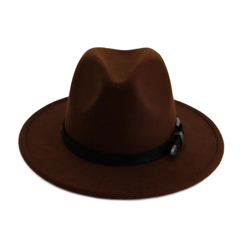 Vintage Hat with Belt for Men & Women / Edgy Clothing Accessories