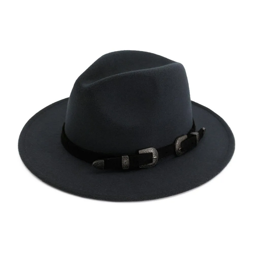 Vintage Hat with Belt for Men & Women / Edgy Clothing Accessories