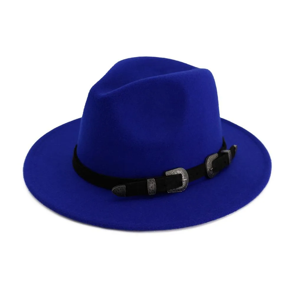 Vintage Hat with Belt for Men & Women / Edgy Clothing Accessories