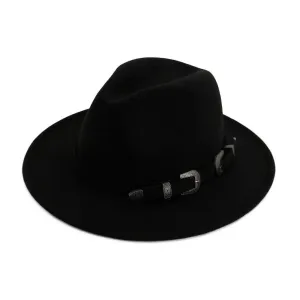 Vintage Hat with Belt for Men & Women / Edgy Clothing Accessories