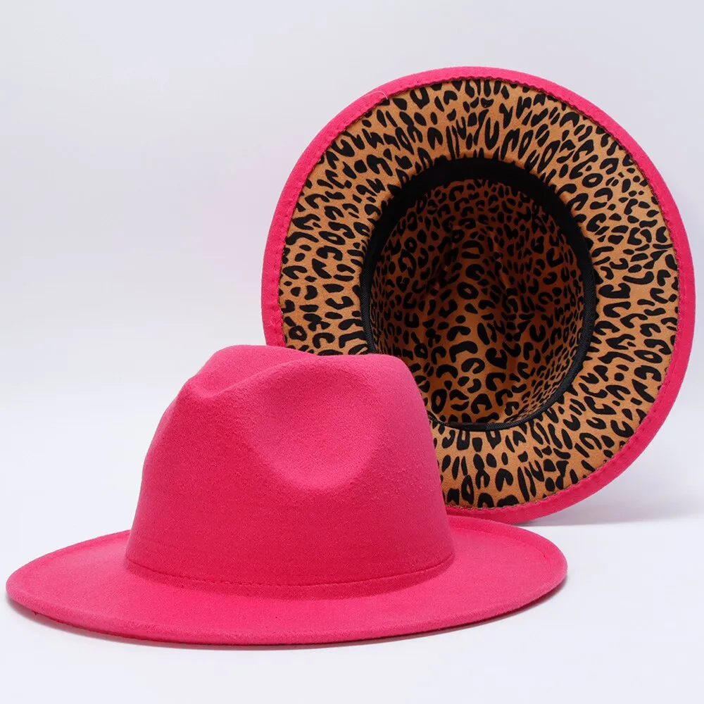 Vivid Fedora Hat Series with Contrast Lining
