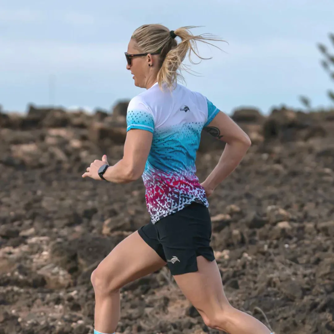 WOMEN'S RUNNING T-SHIRT DELTA PINK